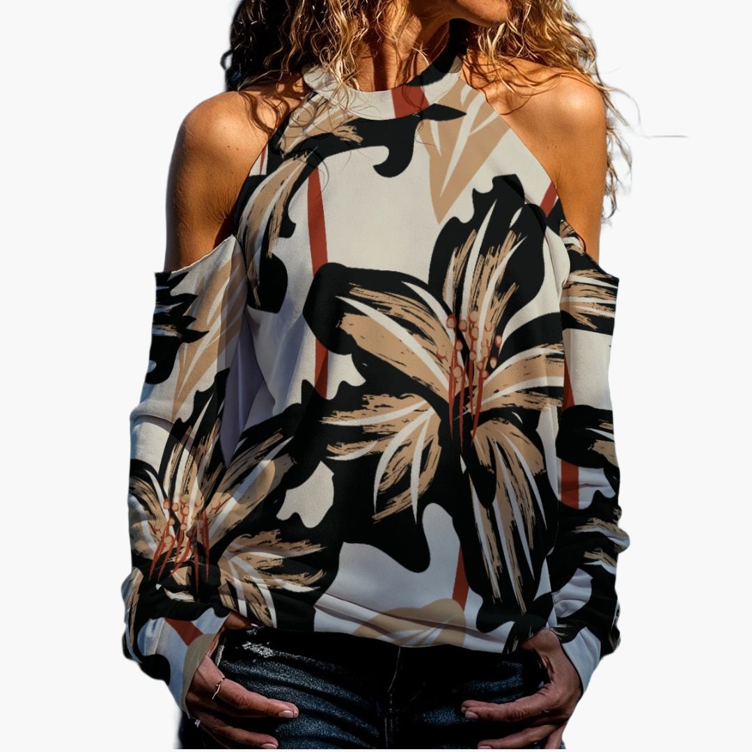 Handmade Cold Shoulder Top