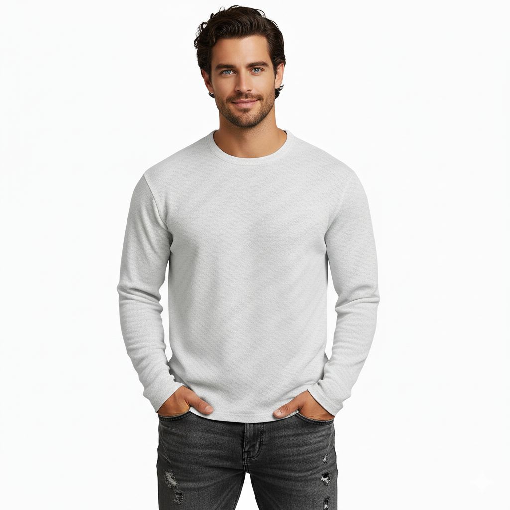 Men’s Long Sleeve Essential Tee