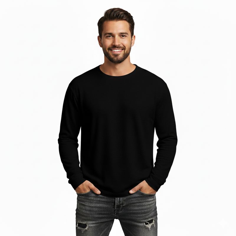 Men’s Long Sleeve Essential Tee