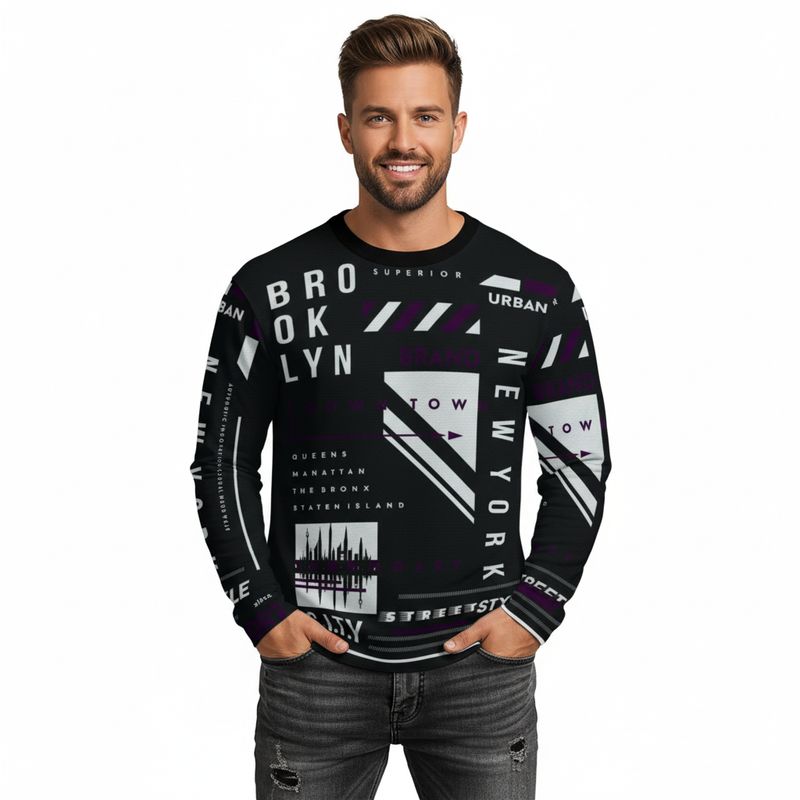 Men’s Long Sleeve Essential Tee