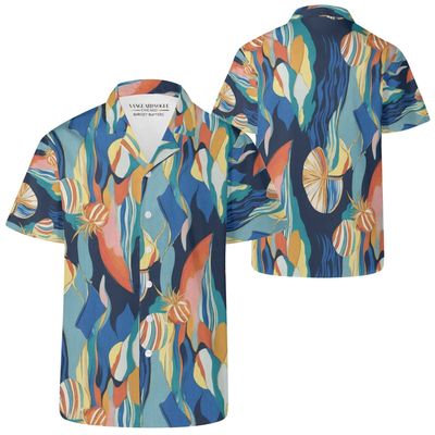 Men's Casual Retro Artsy Shirt