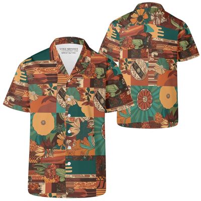 Men's Casual Retro Boho Artsy Shirt