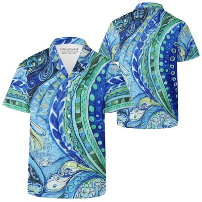 Men's Casual Retro Artsy Shirt