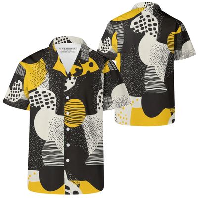 Men's Casual Retro Artsy Shirt