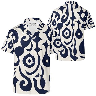 Men's Casual Retro Artsy Shirt
