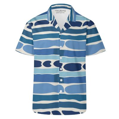 Men's Casual Retro Artsy Shirt