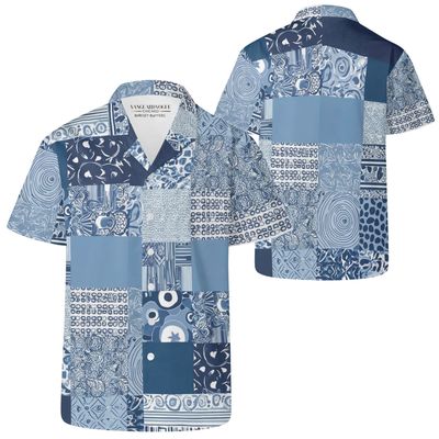 Men's Casual Retro Artsy Shirt