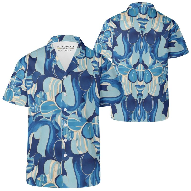 Men's Casual Retro Artsy Shirt