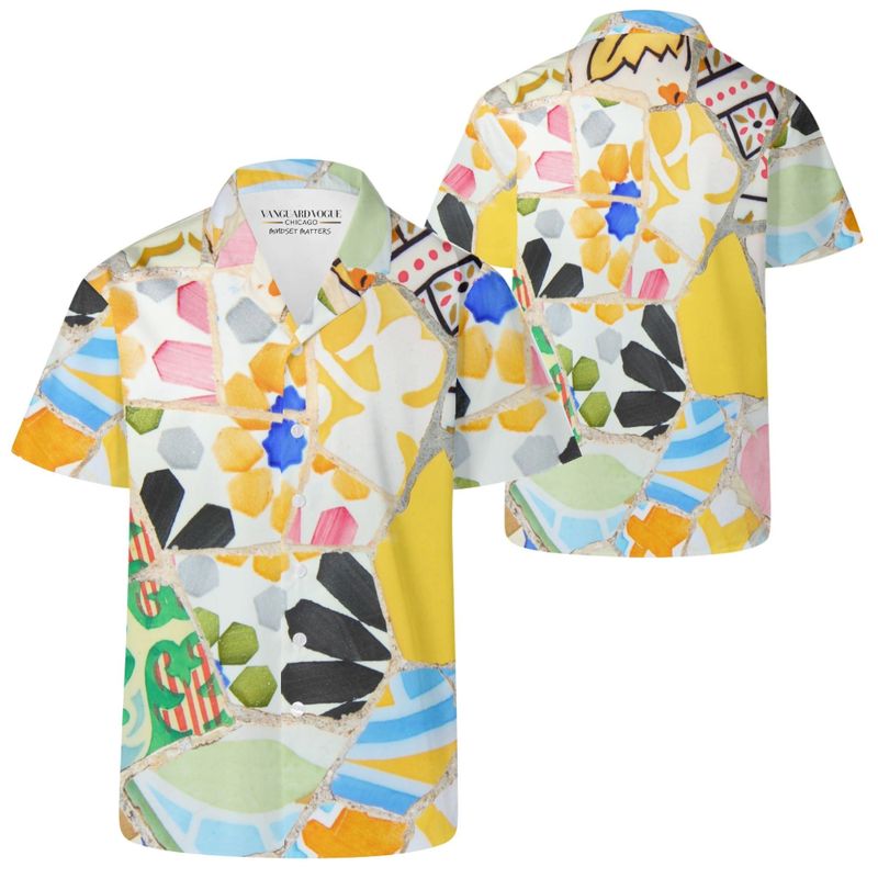 Men's Boho Print Casual Shirt