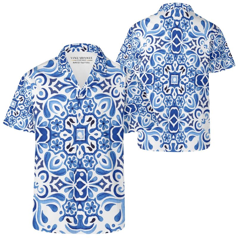 Men's Casual Retro Artsy Shirt