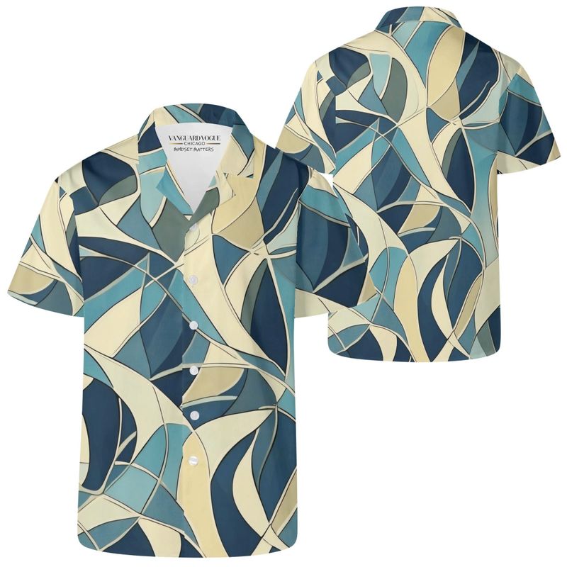 Men's Casual Retro Artsy Shirt