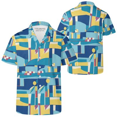 Men's Casual Retro Artsy Shirt