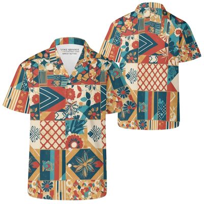 Men's Casual Retro Boho Artsy Shirt