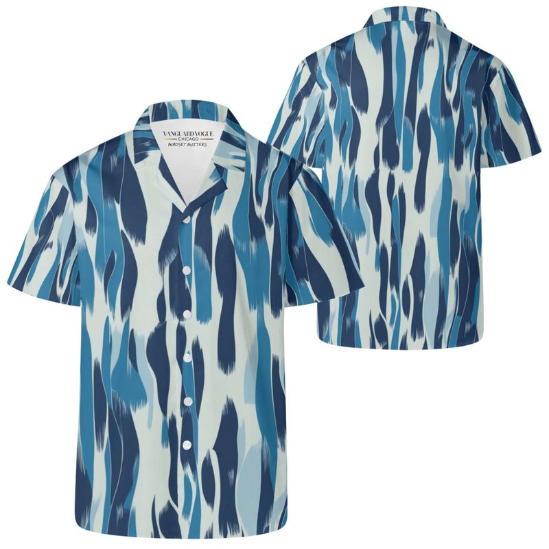 Men's Casual Retro Artsy Shirt