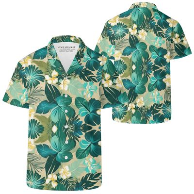 Men's Casual Retro Artsy Hawaiian Shirt