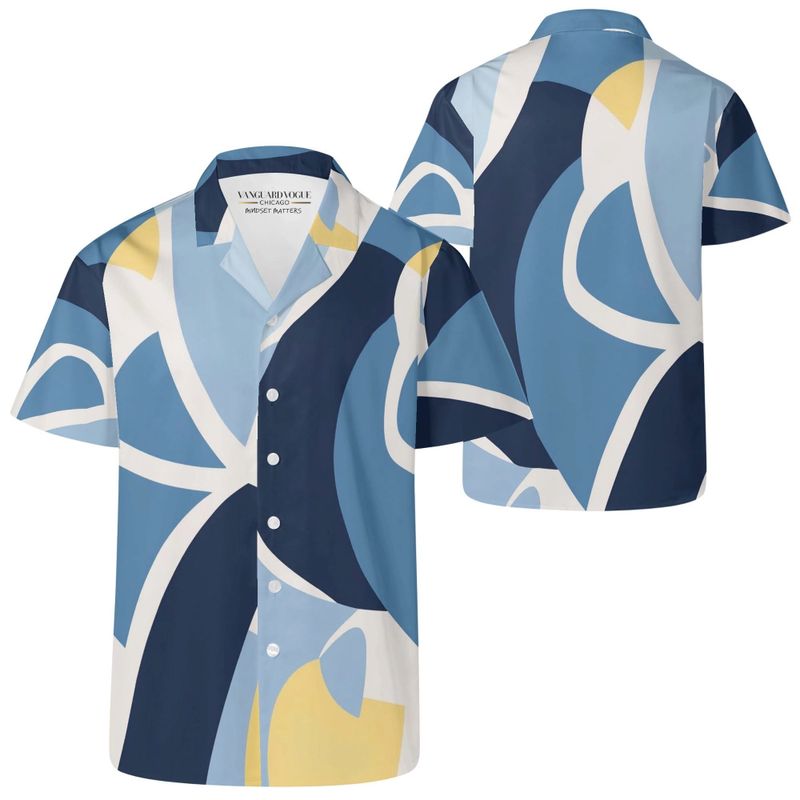 Men's Casual Retro Artsy Shirt