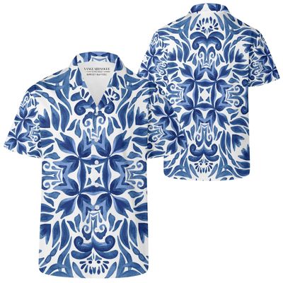 Men's Casual Retro Artsy Shirt