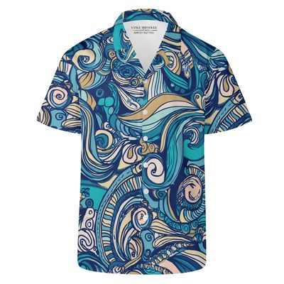 Men's Casual Retro Artsy Shirt