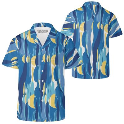 Men's Casual Retro Artsy Shirt