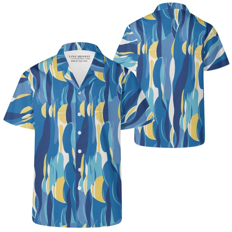 Men's Casual Retro Artsy Shirt
