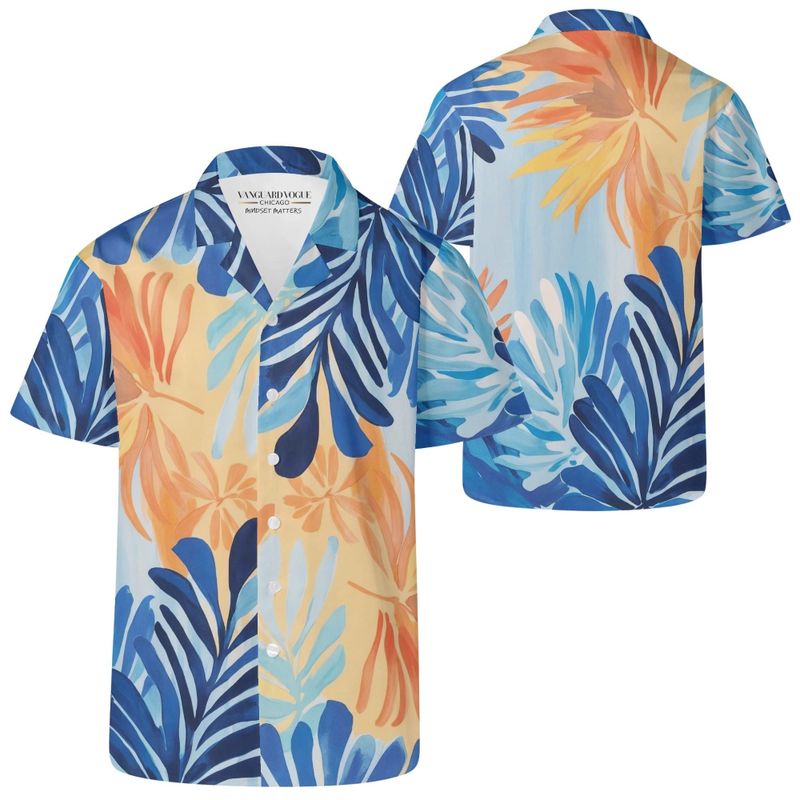 Men's Casual Retro Artsy Shirt