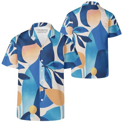 Men's Casual Retro Artsy Shirt