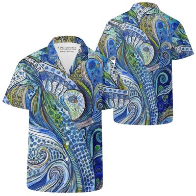 Men's Casual Retro Artsy Shirt