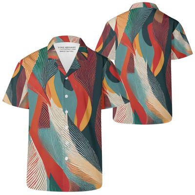 Men's Casual Retro Artsy Shirt