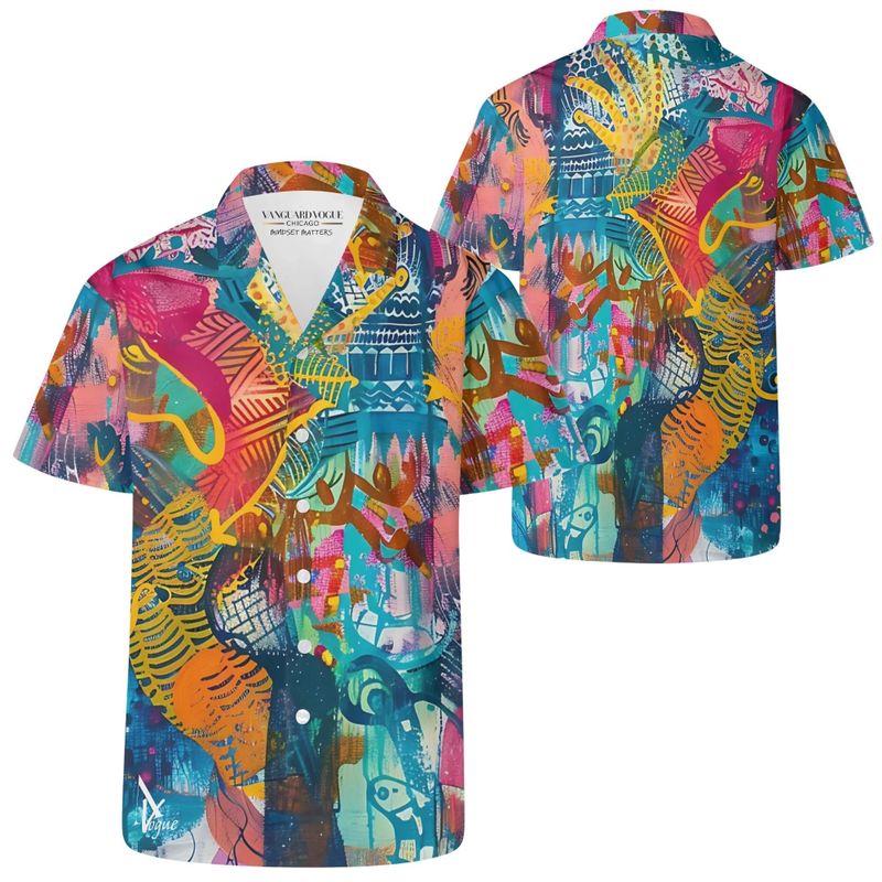 Men's Casual Hawaiian Shirt