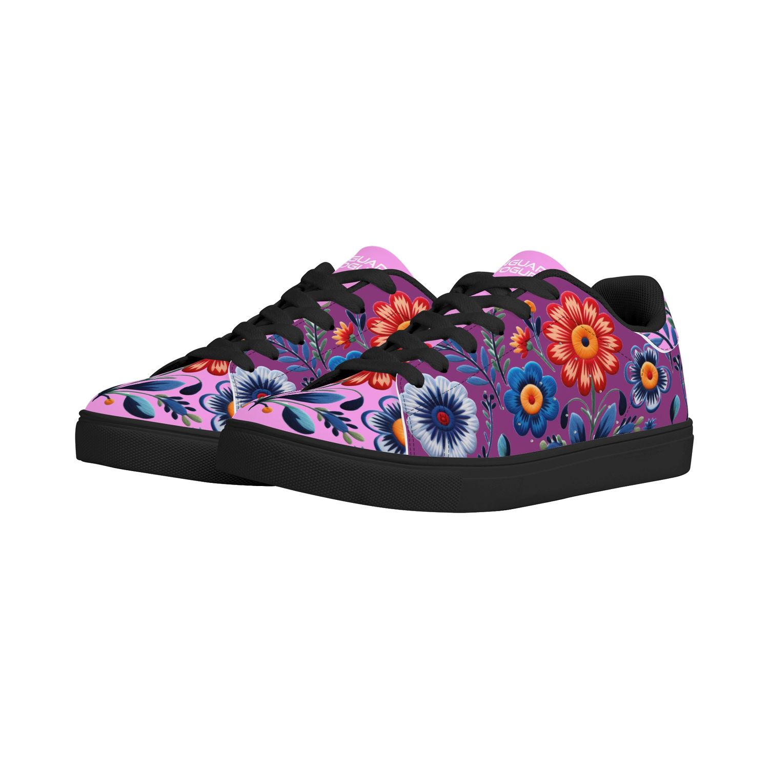 Women's Eco Low-Top Casual Sneakers, color: Black, size: US12 (EU44)