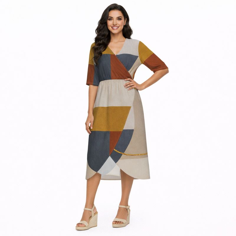 All-Day V-Neck Dress