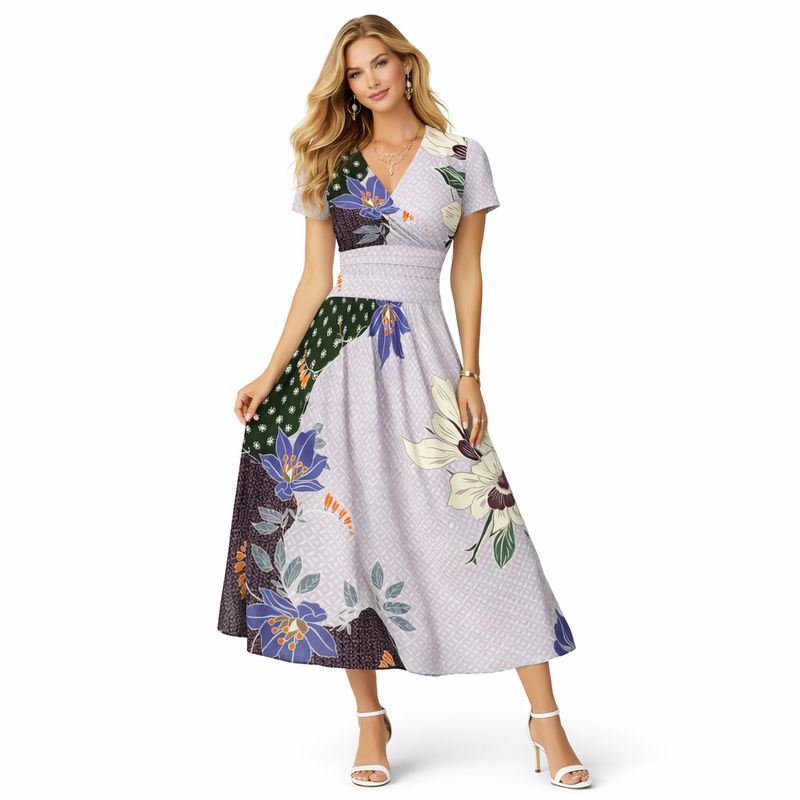 MidiMax Glamour Flow Dress