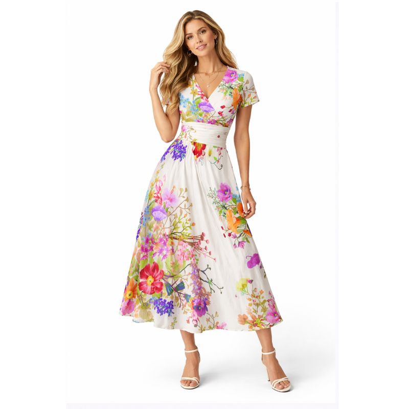 MidiMax Glamour Flow Dress