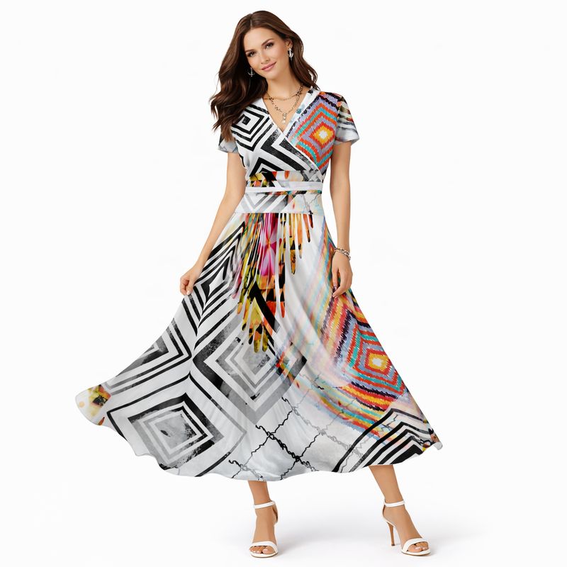 MidiMax Glamour Flow Dress