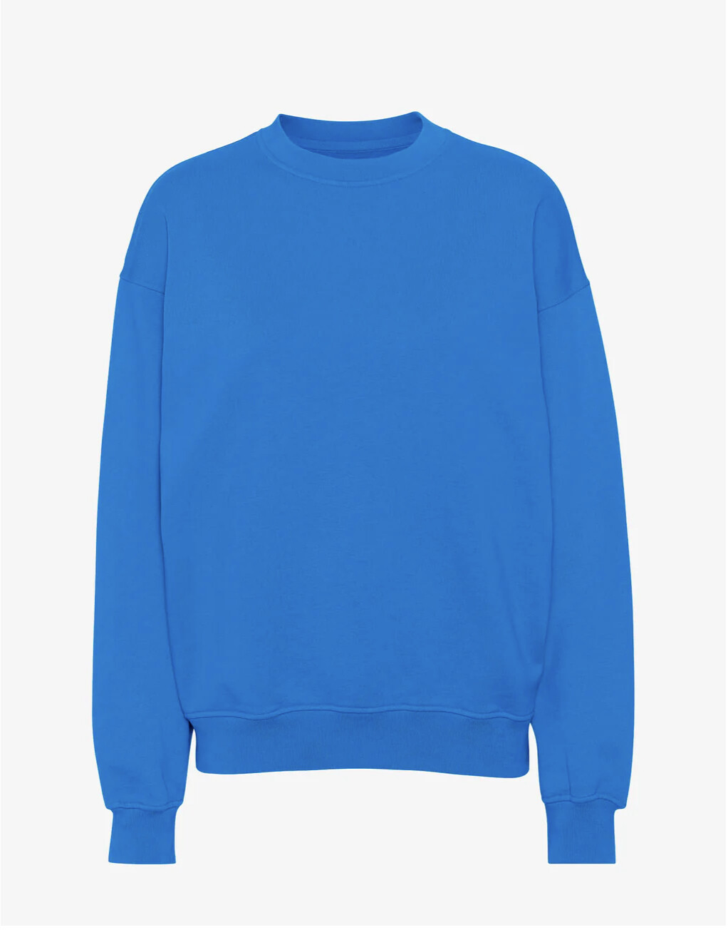 oversized crew pacific blue