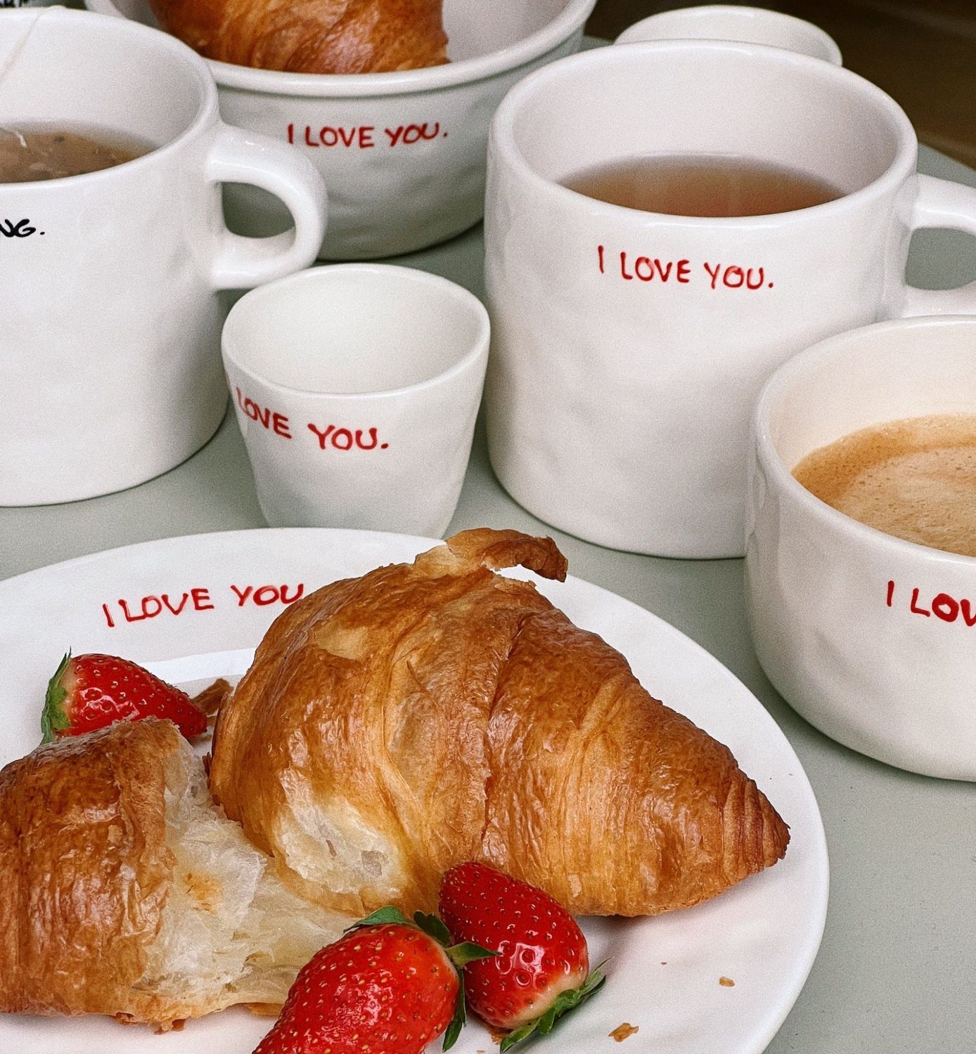 I Love You Cappuccino Mug
