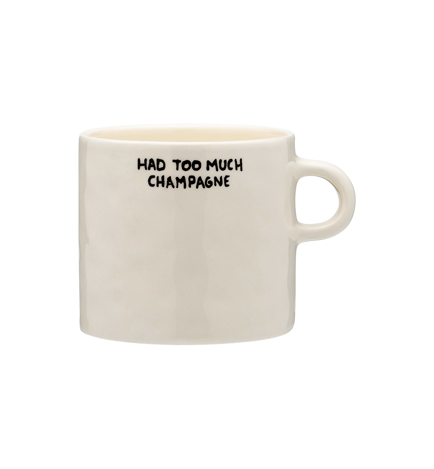 Too much champagne mug