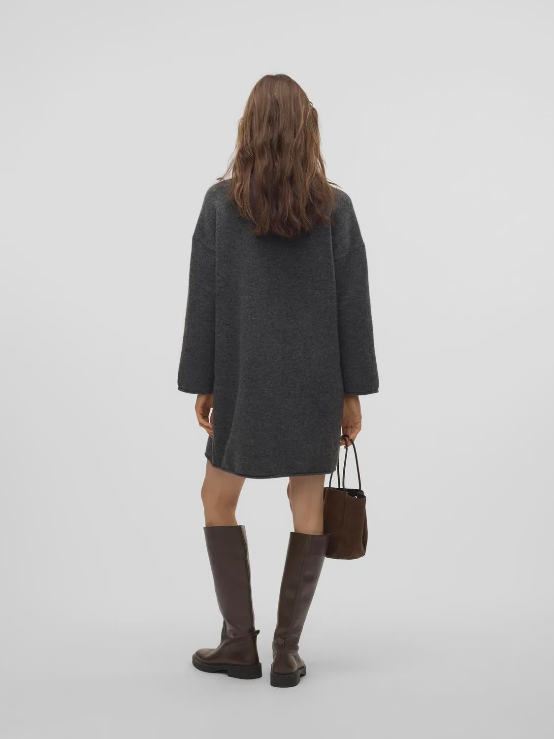 VMgemma roll neck knit dress