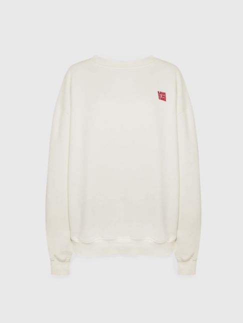 Love sweater ecru