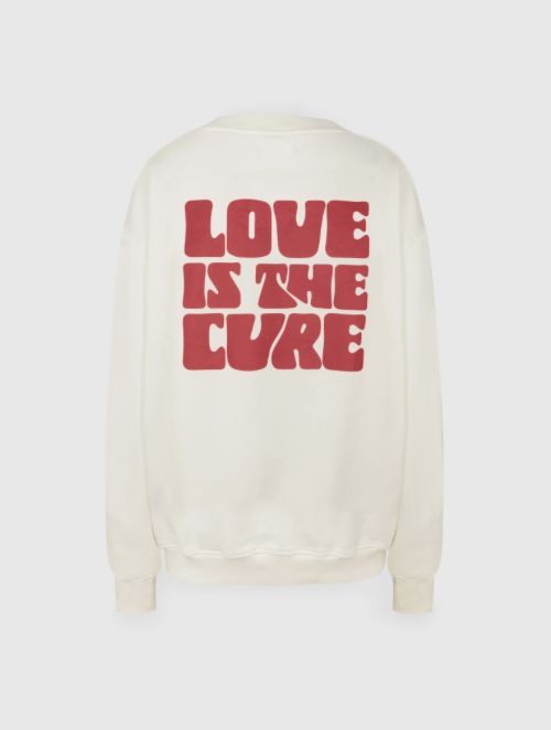 Love sweater ecru