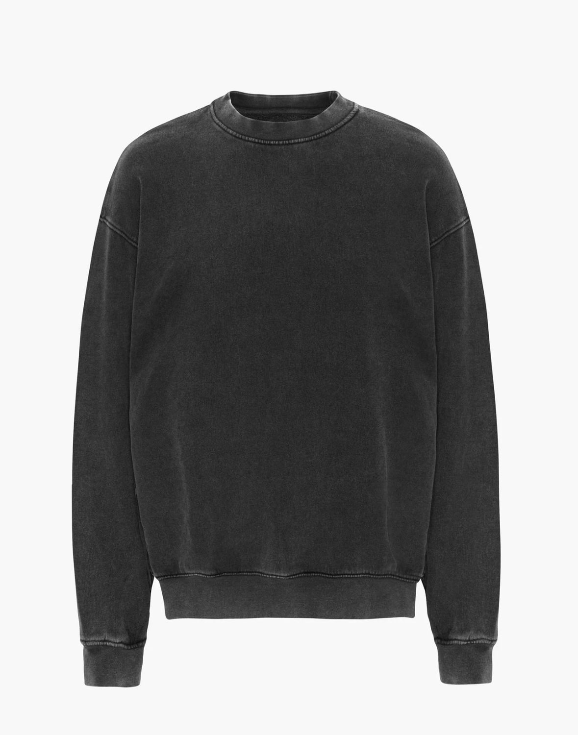 Oversized crew Faded Black