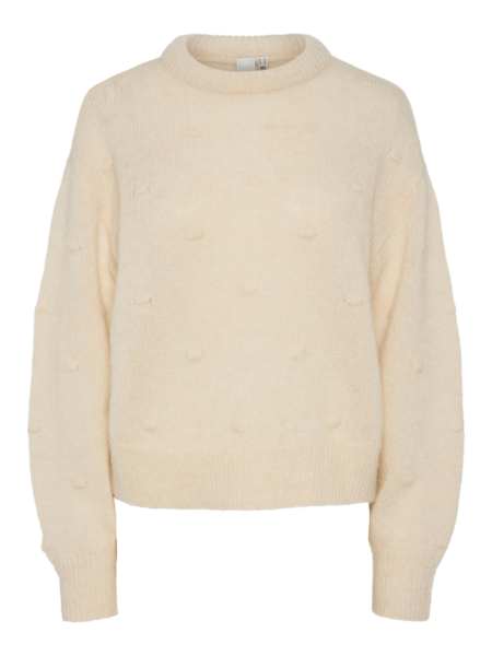 Yashibbo knit pullover sandshell