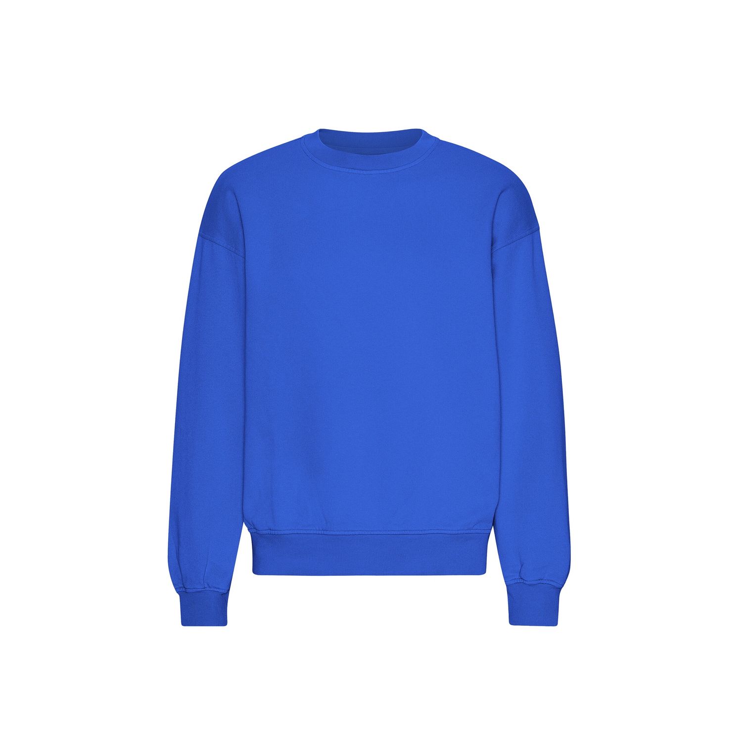 Oversized crew Sapphire blue