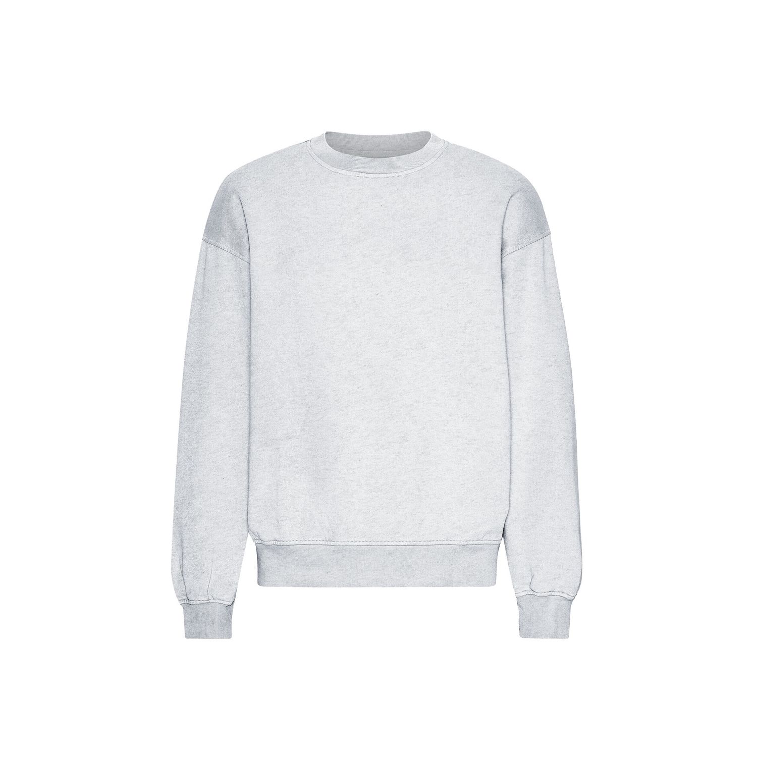 Oversized crew snow melange