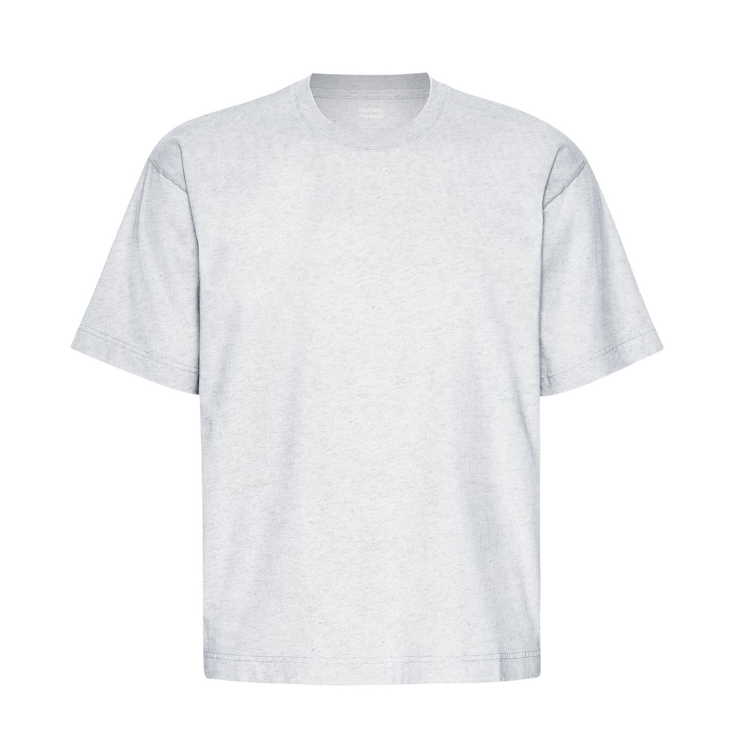 Oversized T-shirt Snow melange