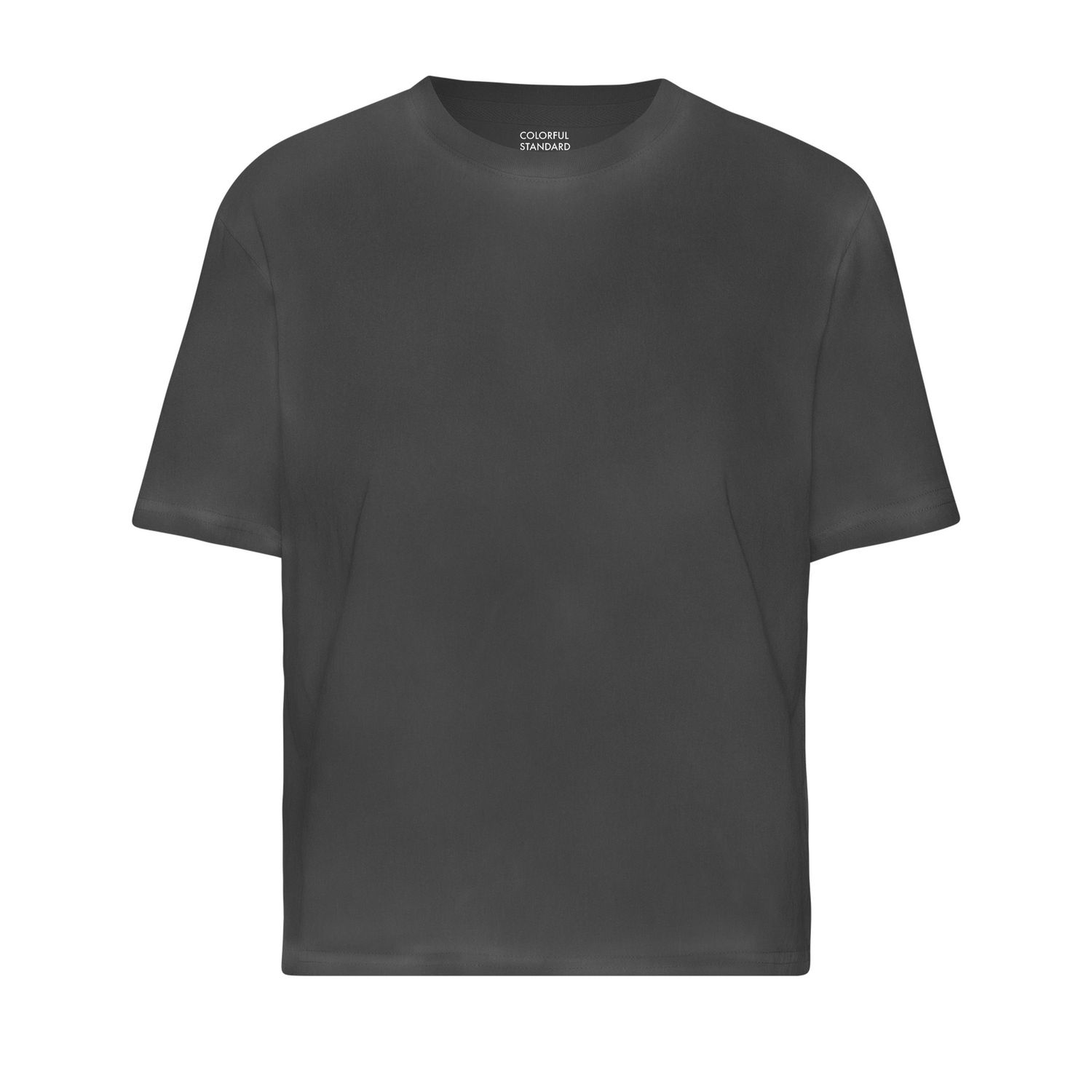 Boxy crop Tee Faded Black