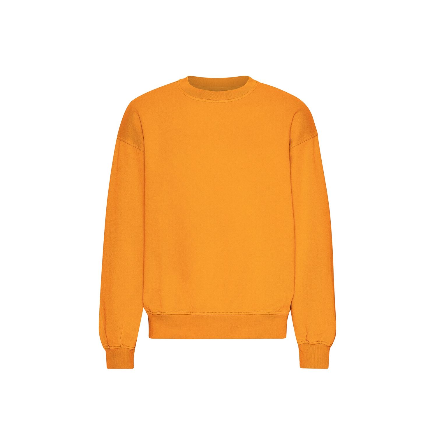 Oversized crew sunny orange