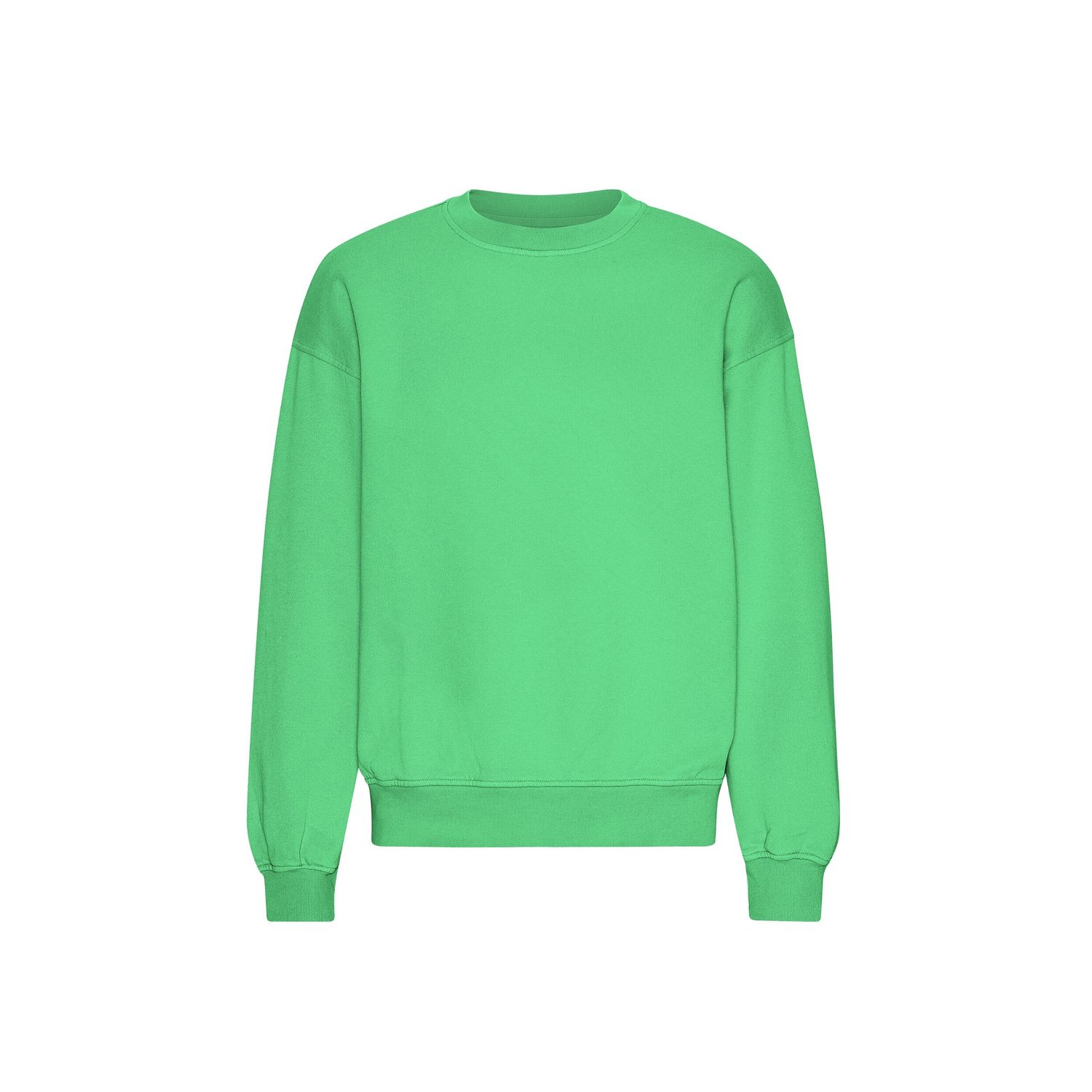Oversized crew spring green