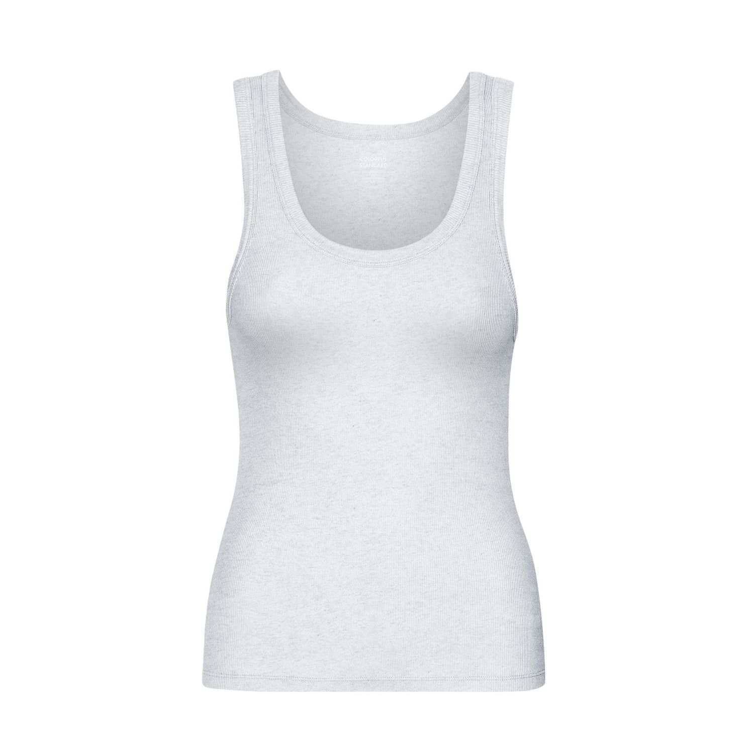 Rib Tank Top snow melange