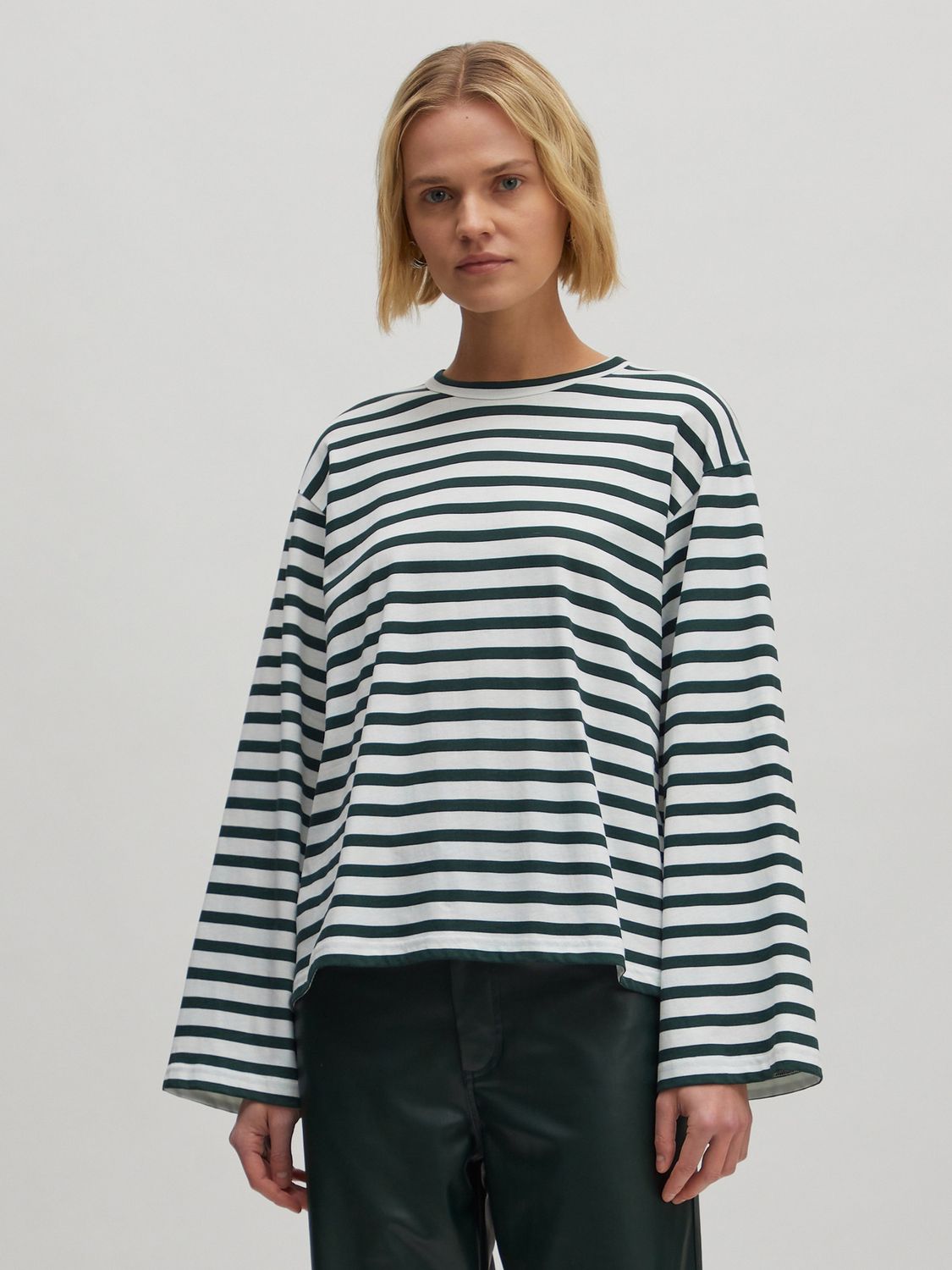 Veerle longsleeve groen